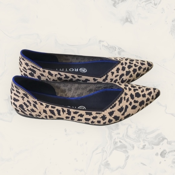 Rothy’s The Point Ballet Flat In Cheetah Print - Picture 13 of 13